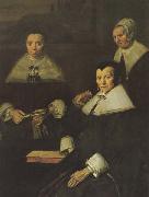 Frans Hals The Lady-Governors of the Old Men's Almshouse at Haarlem (mk45) USA oil painting reproduction